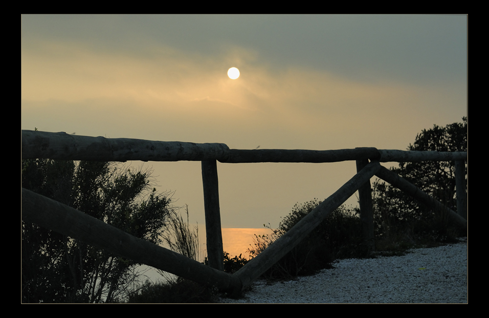 Stürmisches Abendlicht