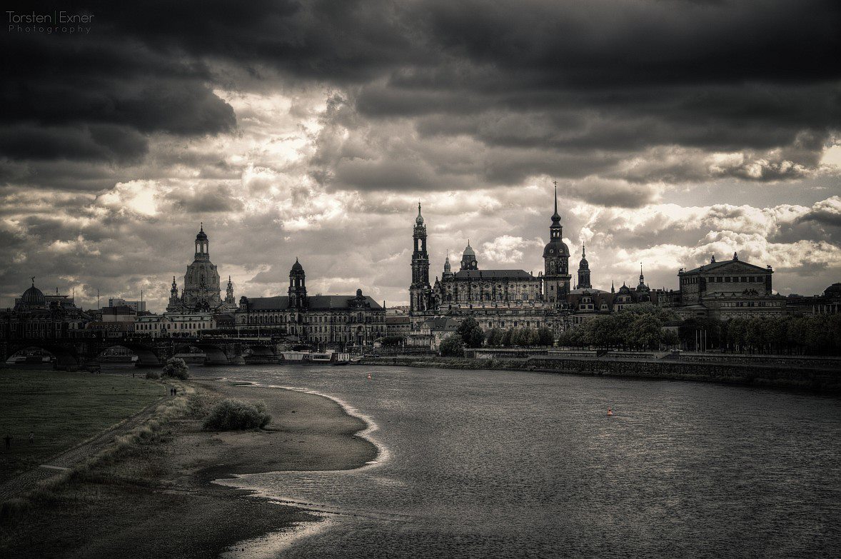 Stürmisches Dresden