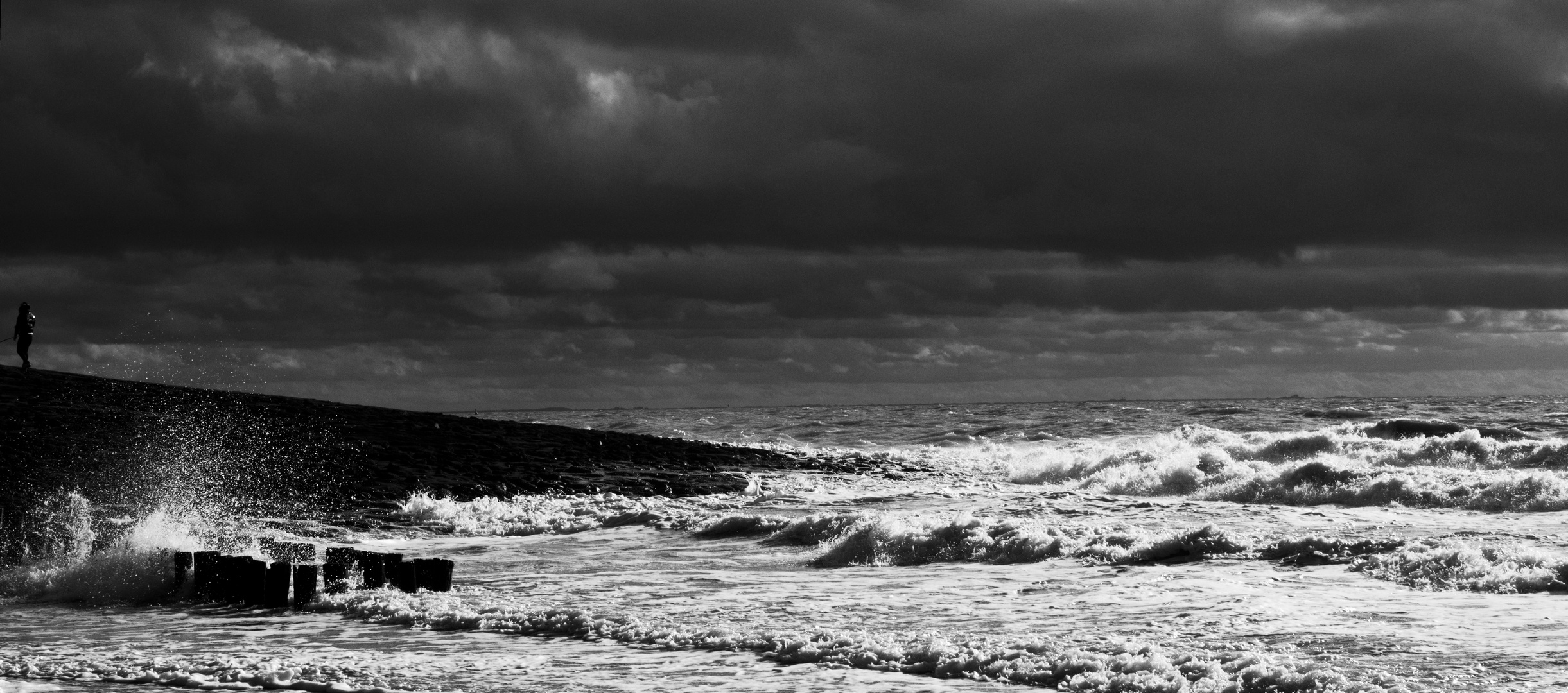 Stürmisches Meer