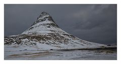 Stürmisches Wetter am Kirkjufell