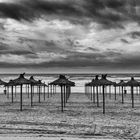 stürmisches Wetter am Strand von Paguera