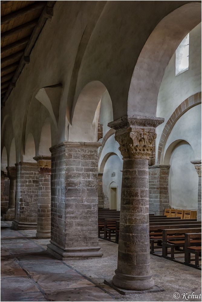 Stützenwechsel Klosterkirche St. Vitus im Kloster Drübeck