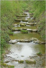 Stufenartig fließt der Jenbach