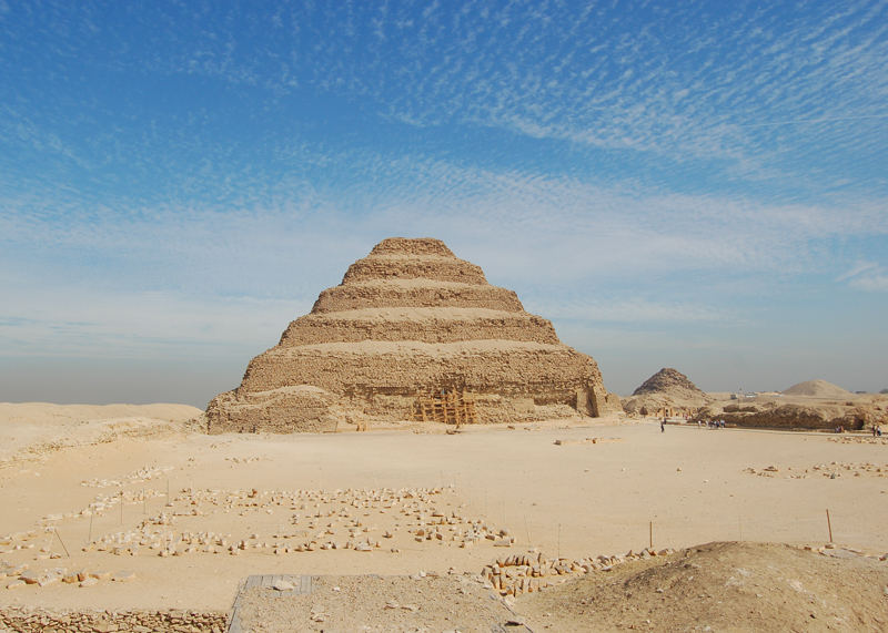 stufenpyramide von sakkara