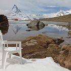 Stuhl an Matterhorn