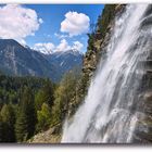 Stuibenfall in Umhausen, Oetz, Tirol.