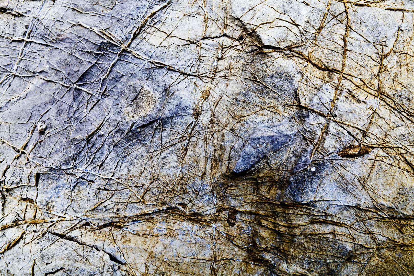 Stuktur eines Felsens / structure of a rock