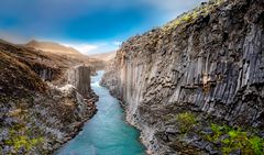 Stuðlagil Canyon - eine Schlucht wie aus einer anderen Welt