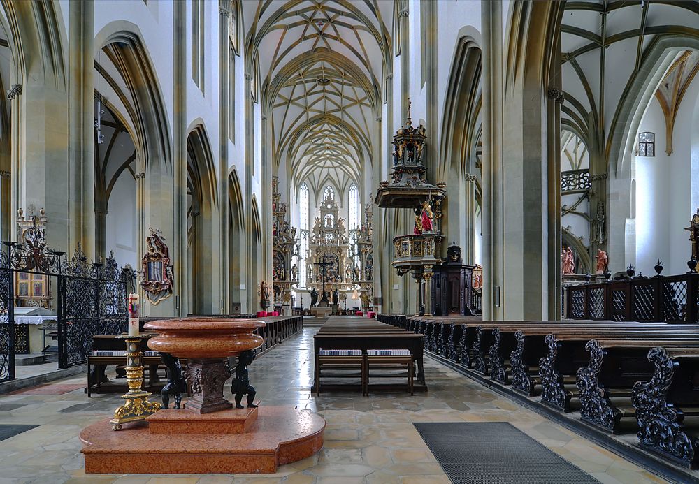 St.Ulrich und Afra Basilika zu Augsburg Foto & Bild architektur