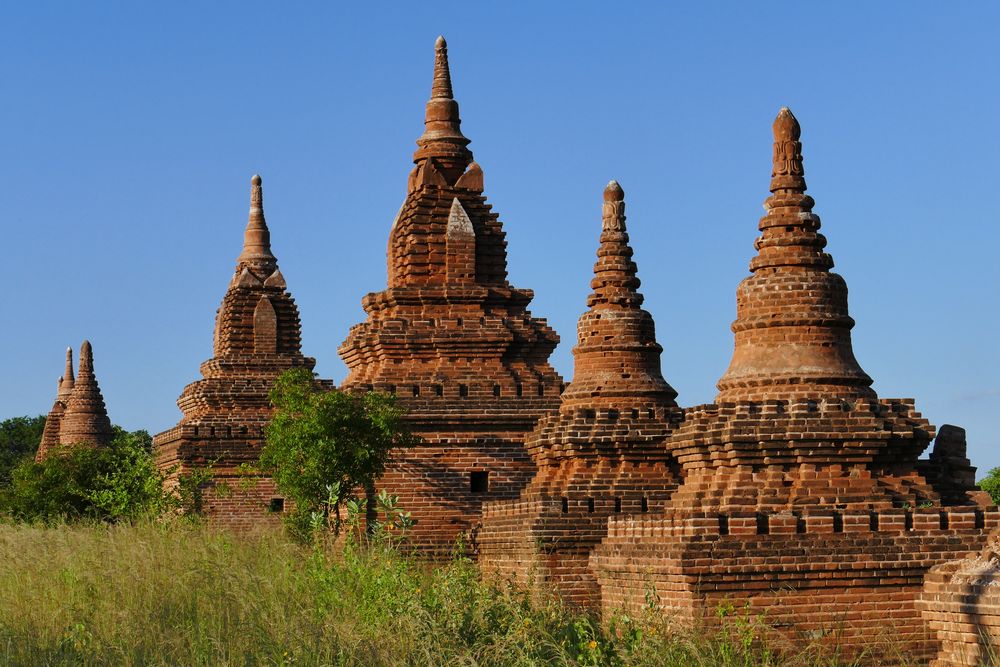 ...stumme Zeugen der Vergangenheit - Bagan Tempel...