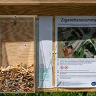 Stummel der Wegwerfdummel