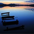 Stunde der Seele ..... Blaue Stunde im Allgäu am Hopfensee