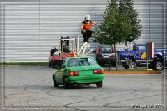 Stuntman bei der Arbeit...