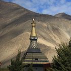 Stupa im Kloster Samye