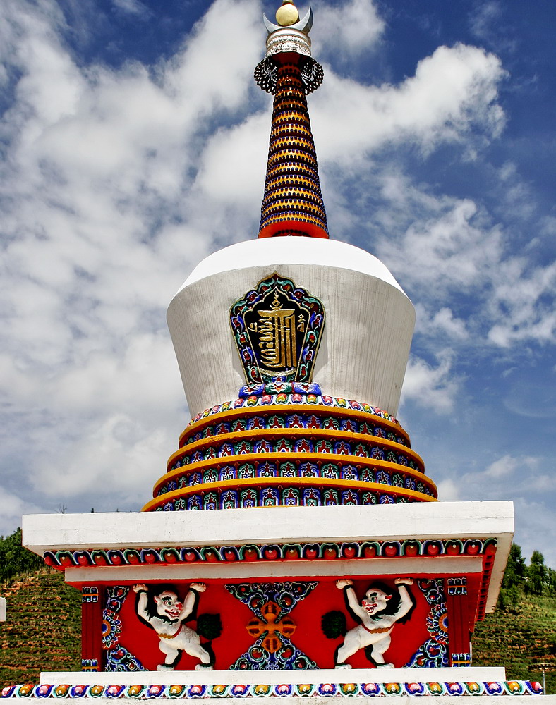 Stupa im Kumbum-Kloster