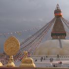 Stupa in Boudanath - Kathmandu