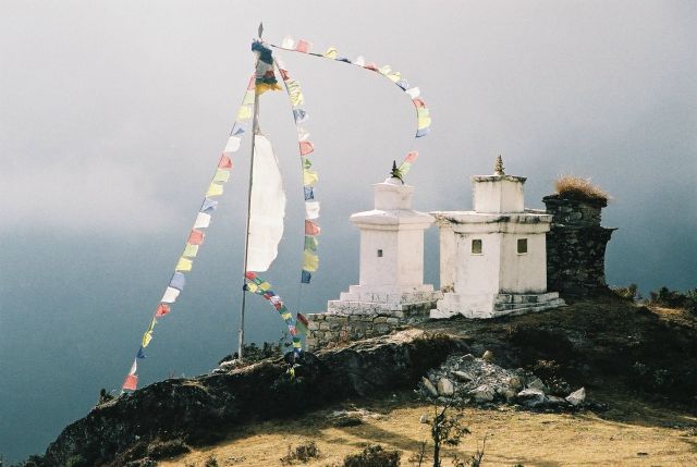 Stupa in Nepal - Everest-Region
