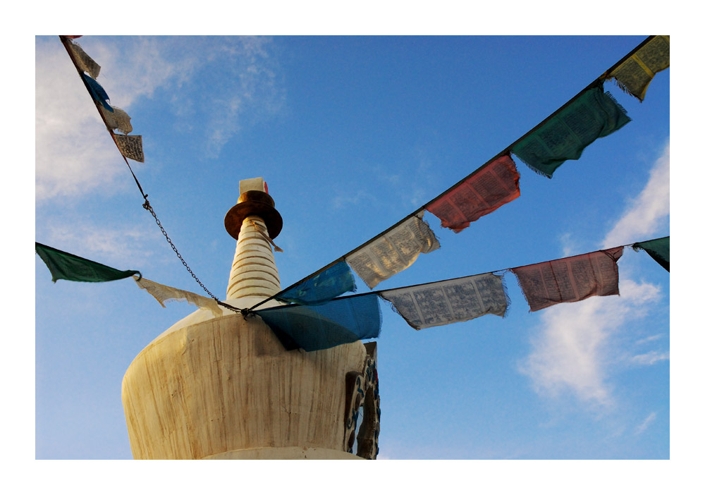 Stupa in Zhongdian