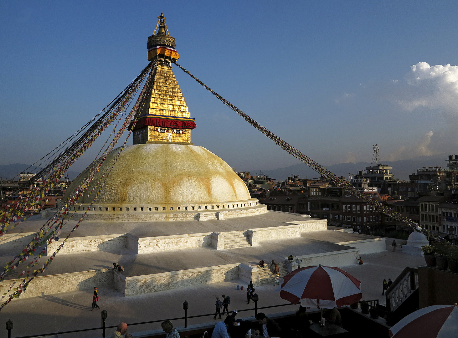 Stupa von Bodnath (Kathmandu Valley) - 1 -