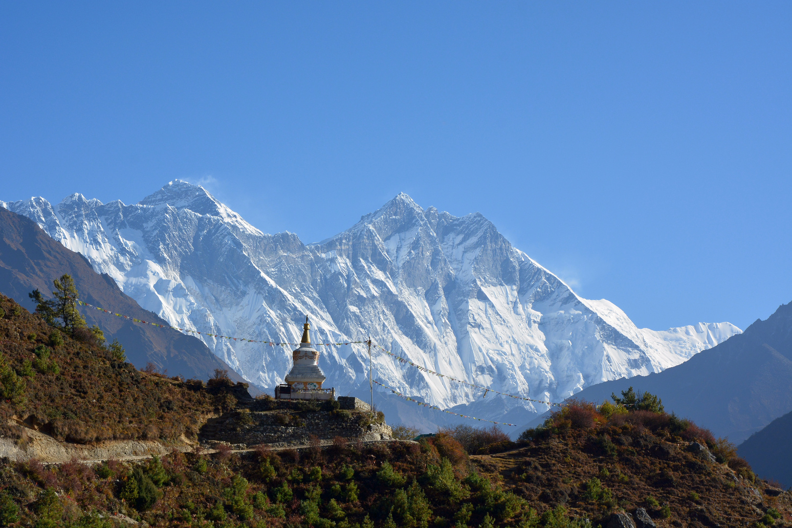 Stupa vor Mt.Everest