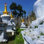 stupas at sangacholing monastery