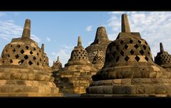 [ Stupas @ Borobudur ]