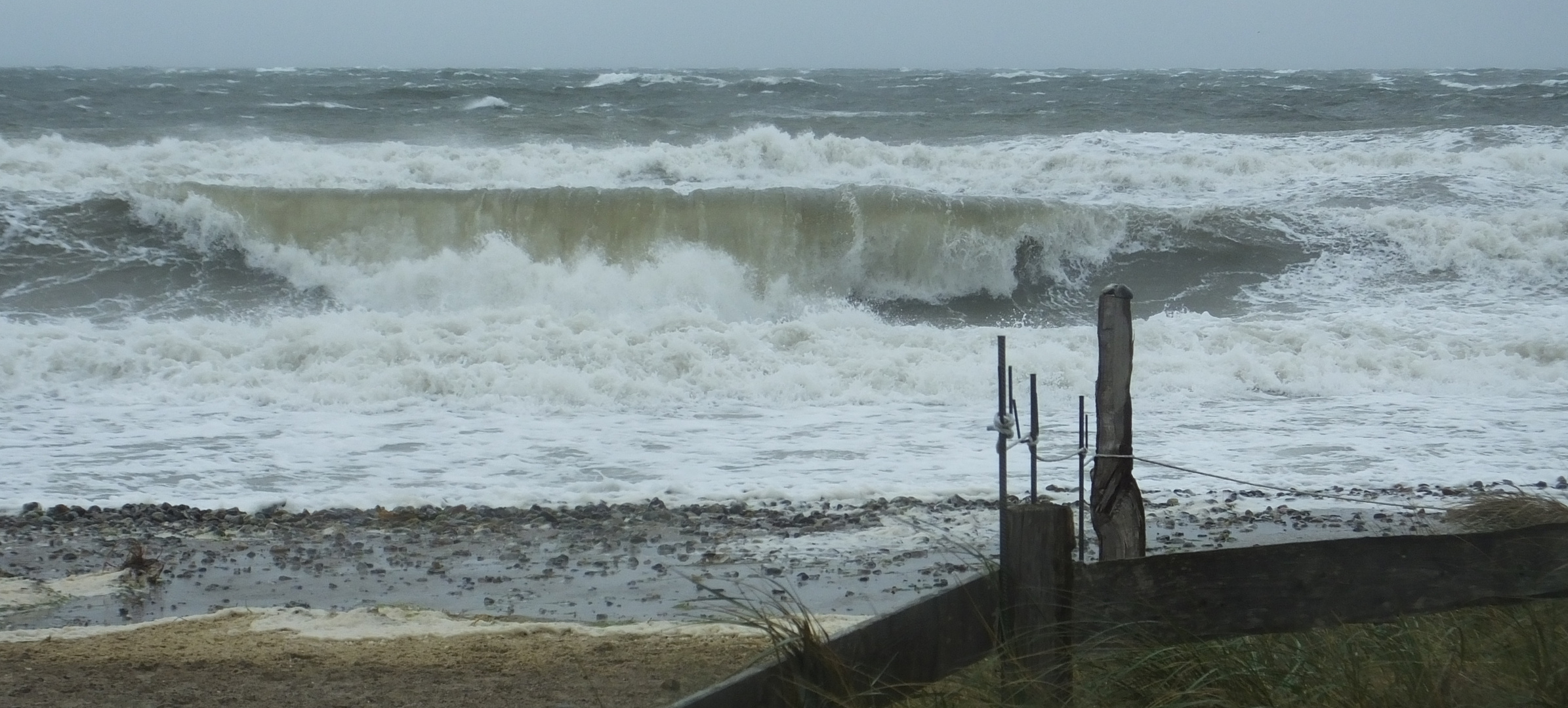 Sturm 20.X.2023 (Ostsee Behrensdorf)