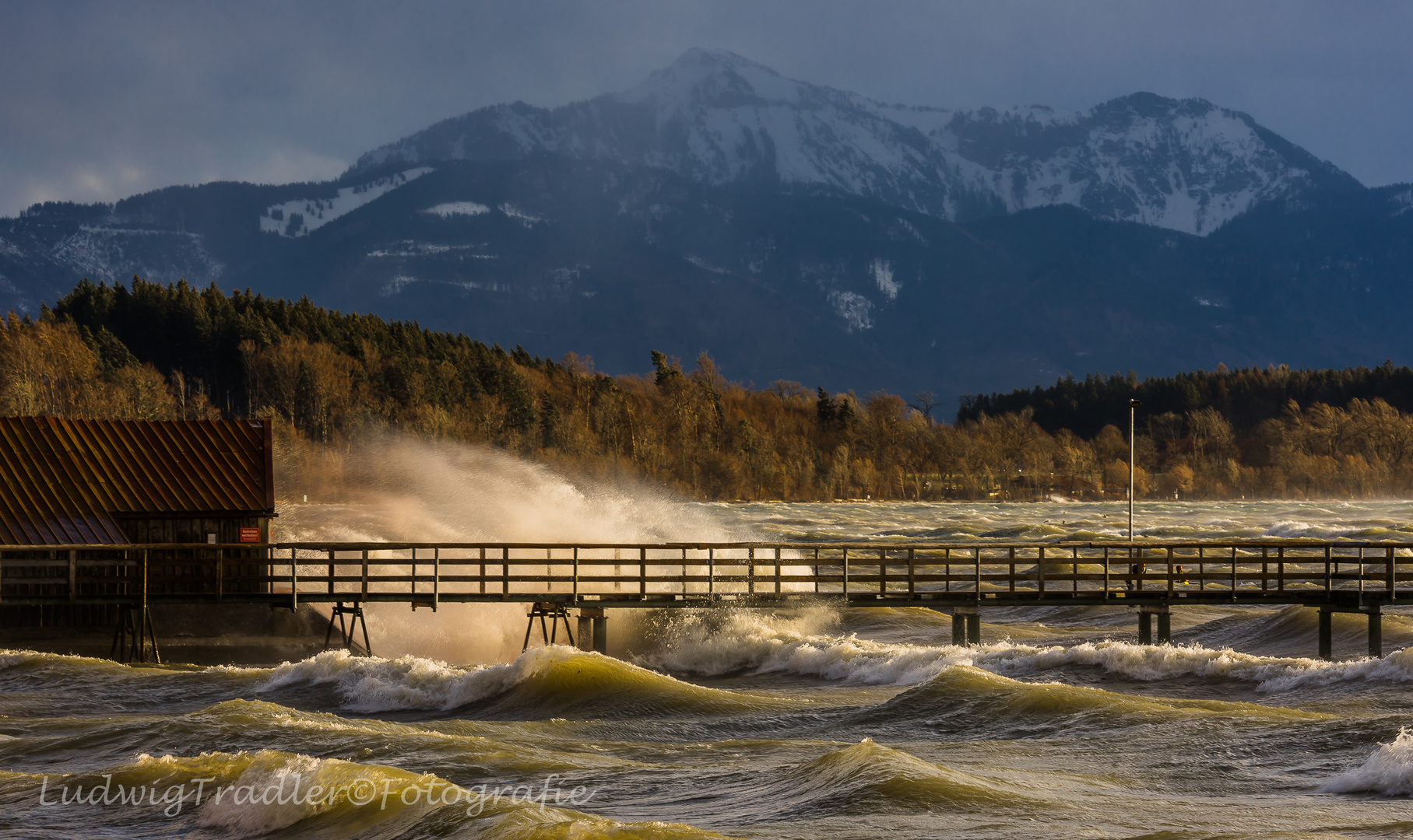 Sturm am Bayerischen Meer 