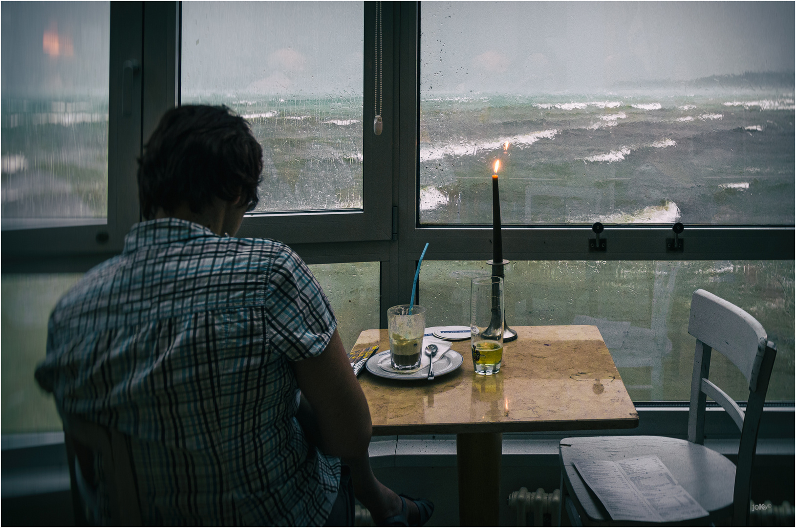 Sturm am bayerischen Meer