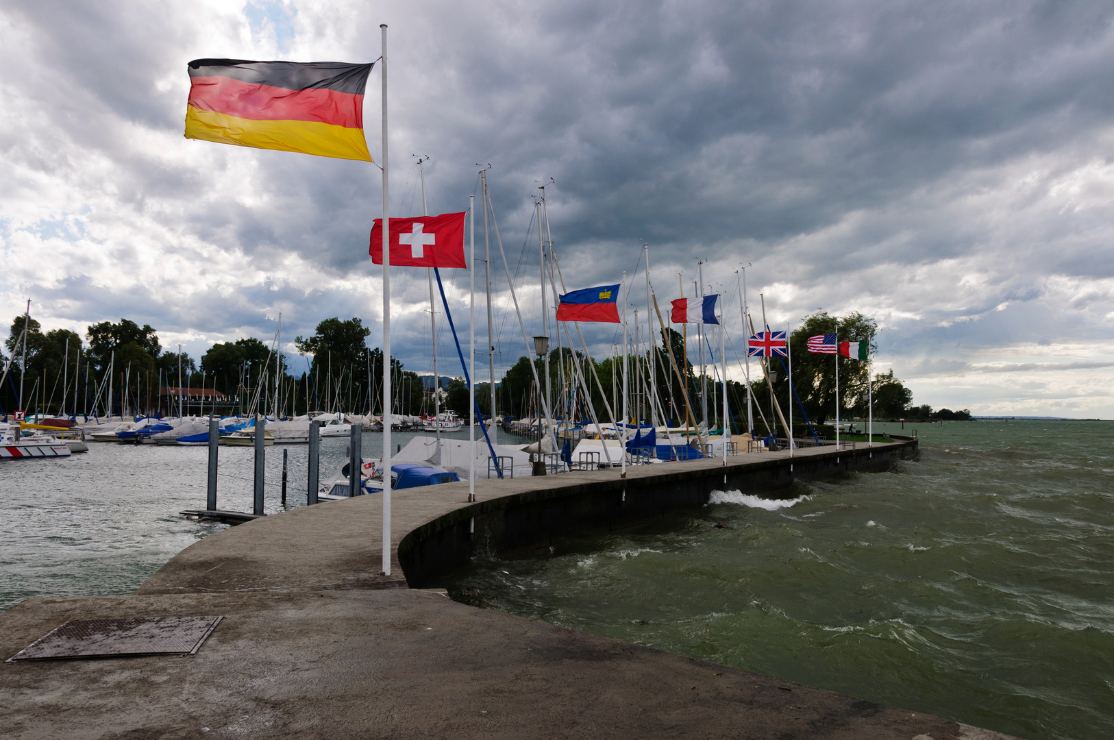 Sturm am Bodensee