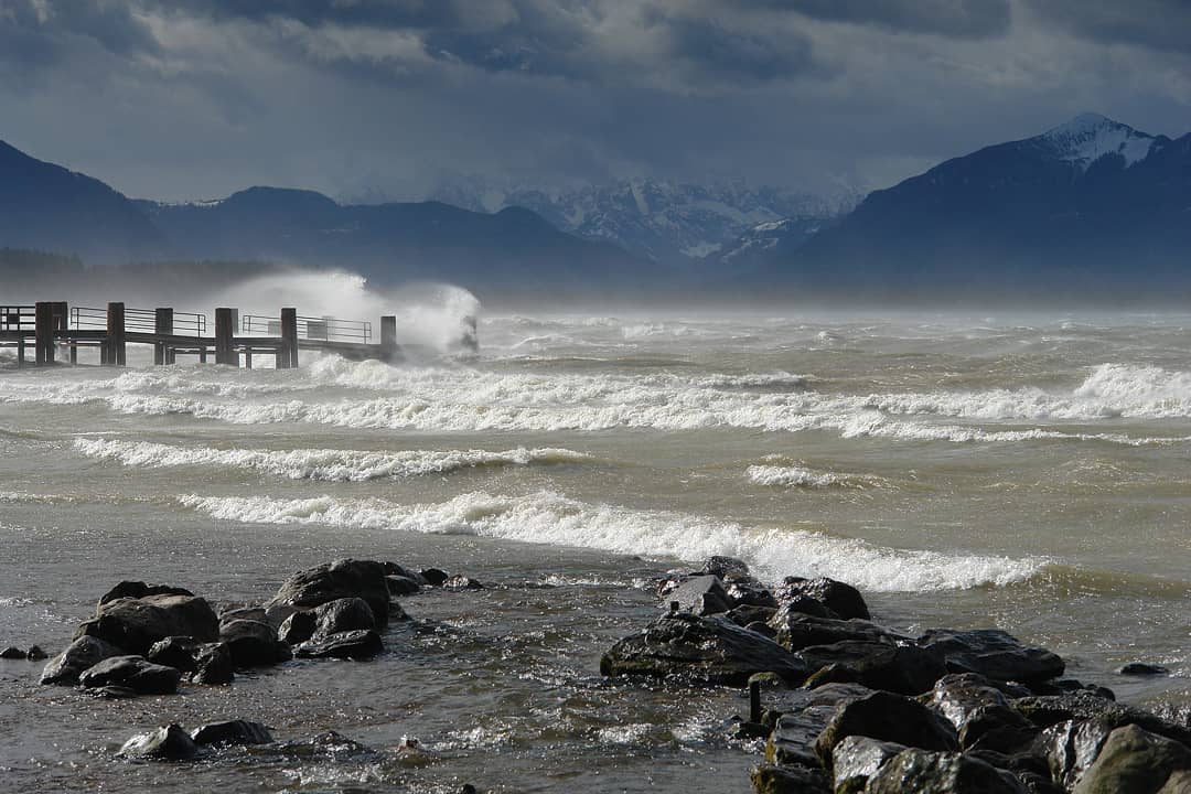 Sturm am Chiemsee 