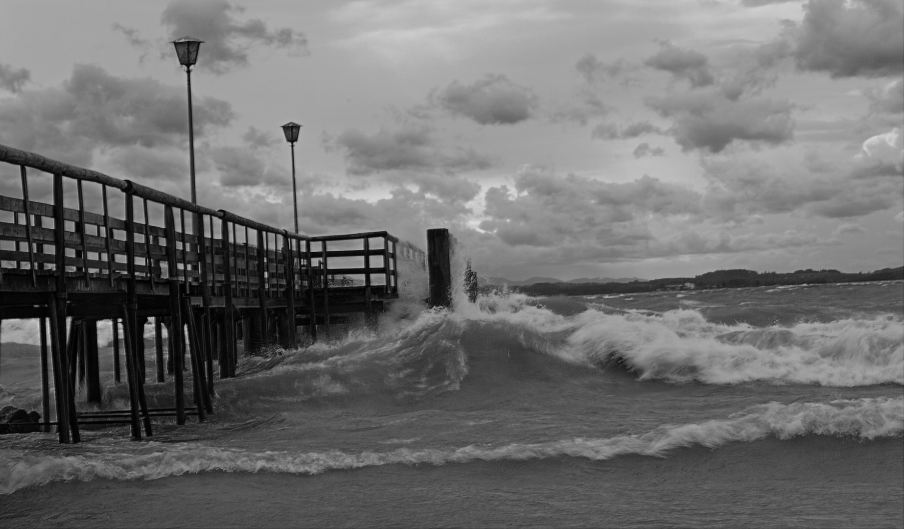 Sturm am Chiemsee