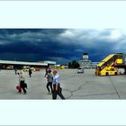 Sturm am Flughafen