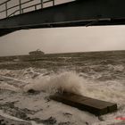 Sturm am Hafen