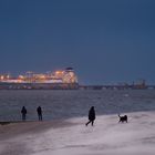 Sturm am Strand