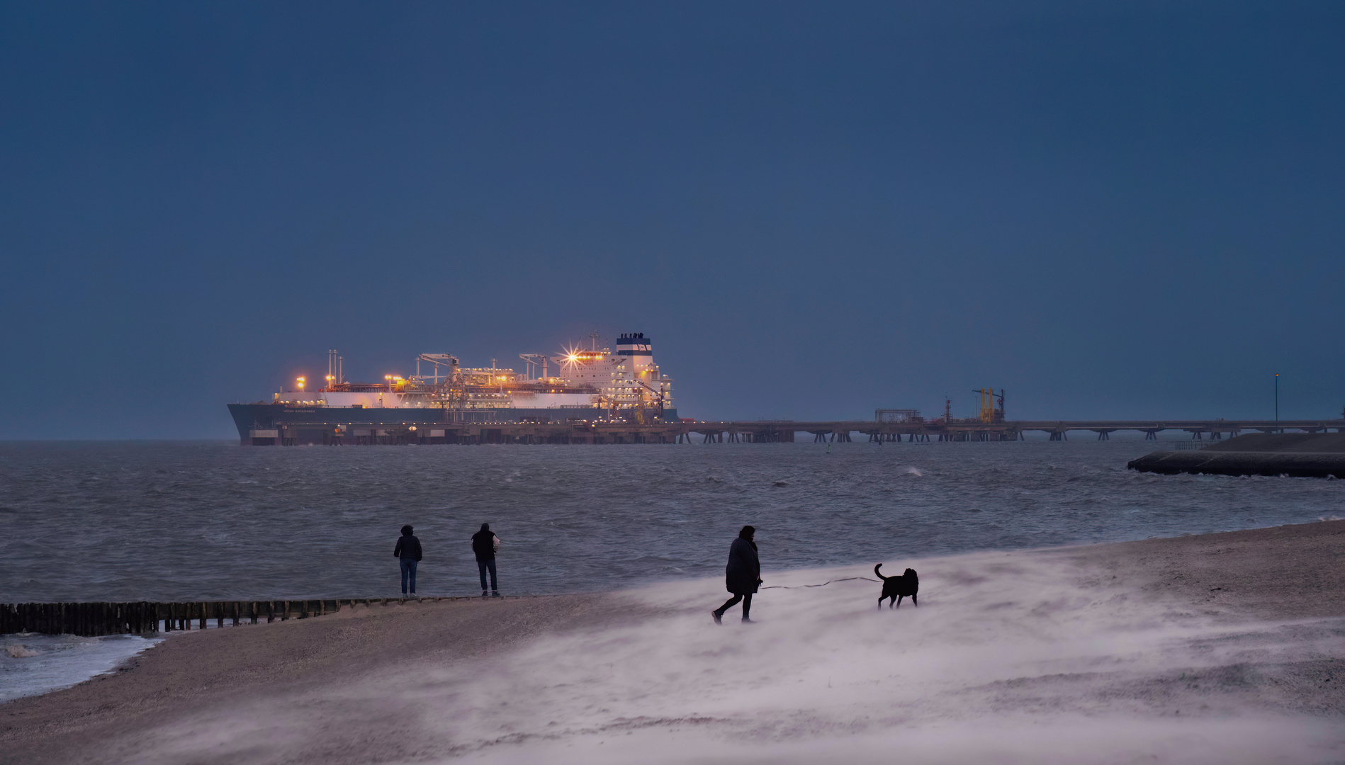 Sturm am Strand Version 2