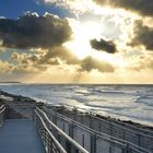 Sturm am Strand von Hiddensee