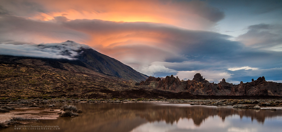 Sturm am Teide, Teneriffa