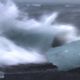 Sturm an der Jkulsarlon Lagune in Island