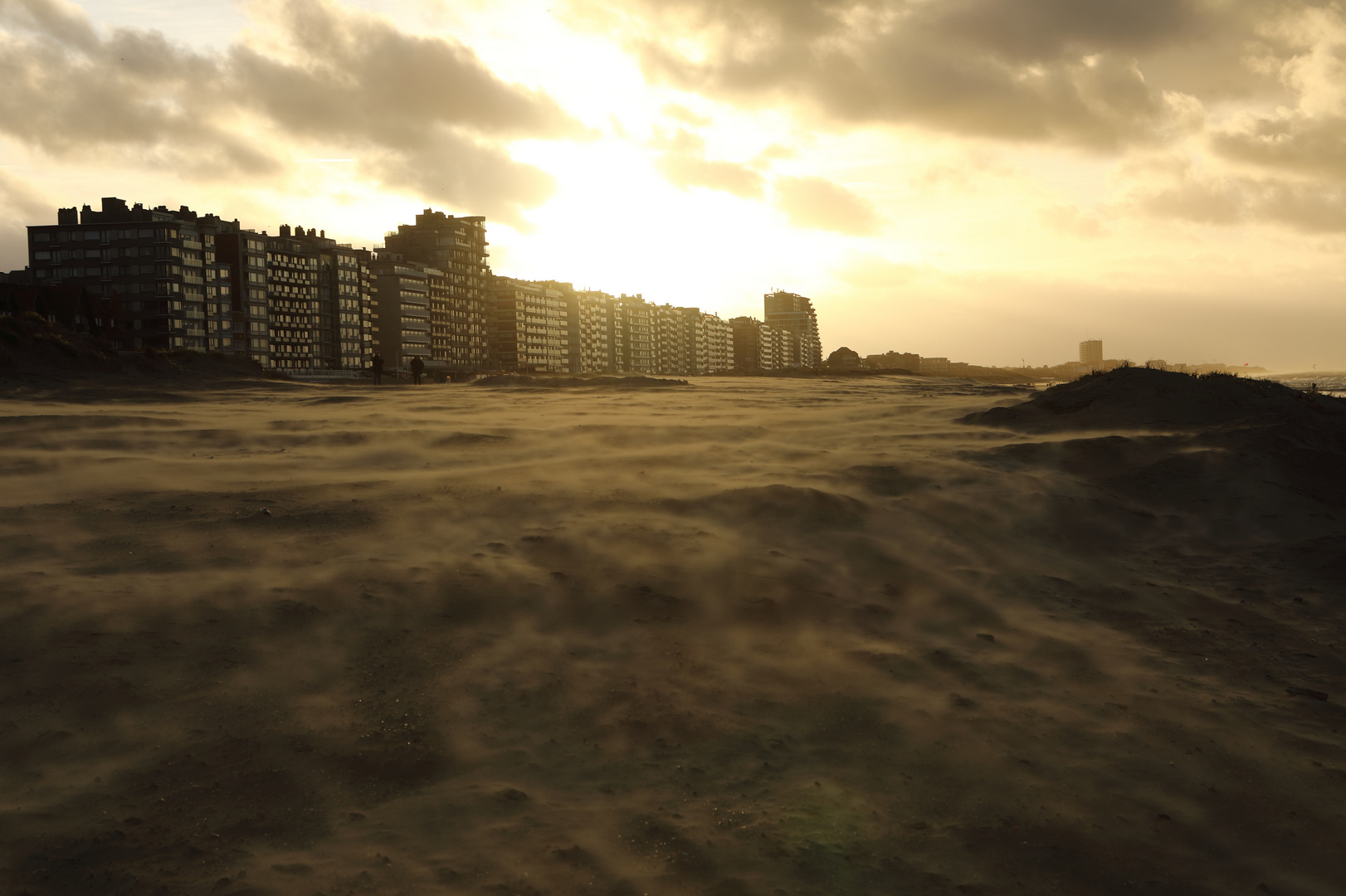 Sturm an der Nordsee