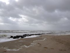 Sturm an der Nordsee