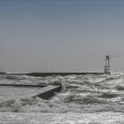 Sturm an der Nordseeküste