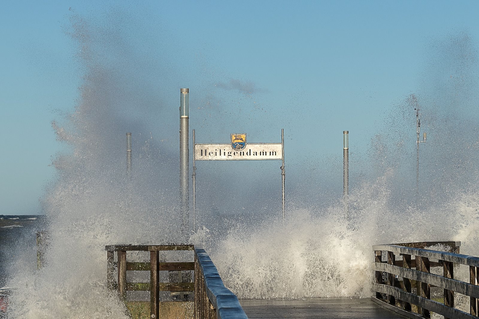 Sturm an der Ostsee