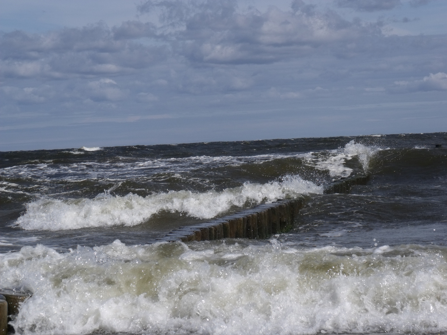 Sturm an der Ostsee