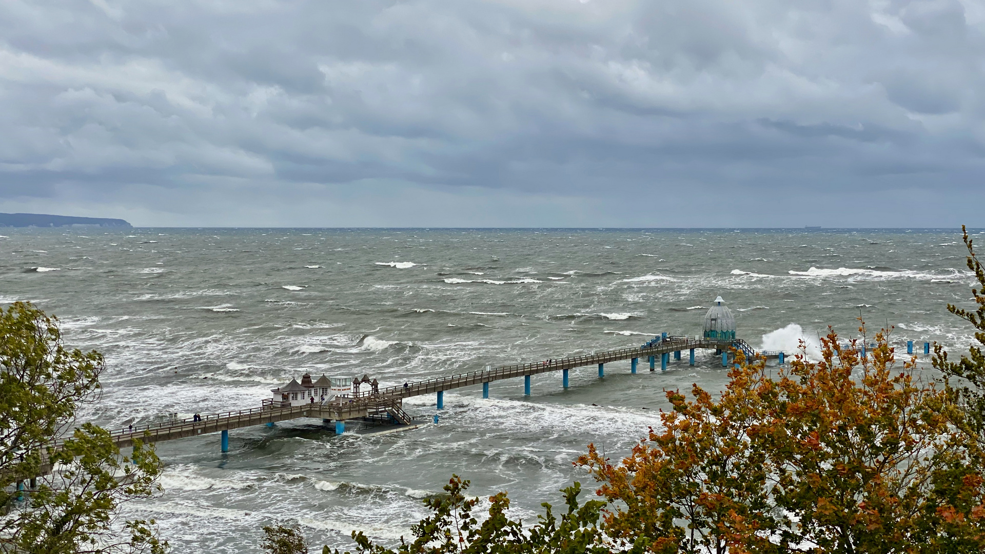 Sturm an der Ostsee