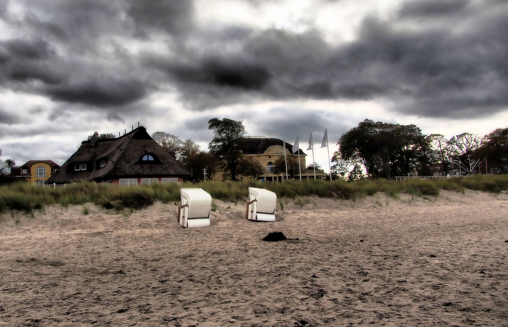 Sturm an der Ostsee ...