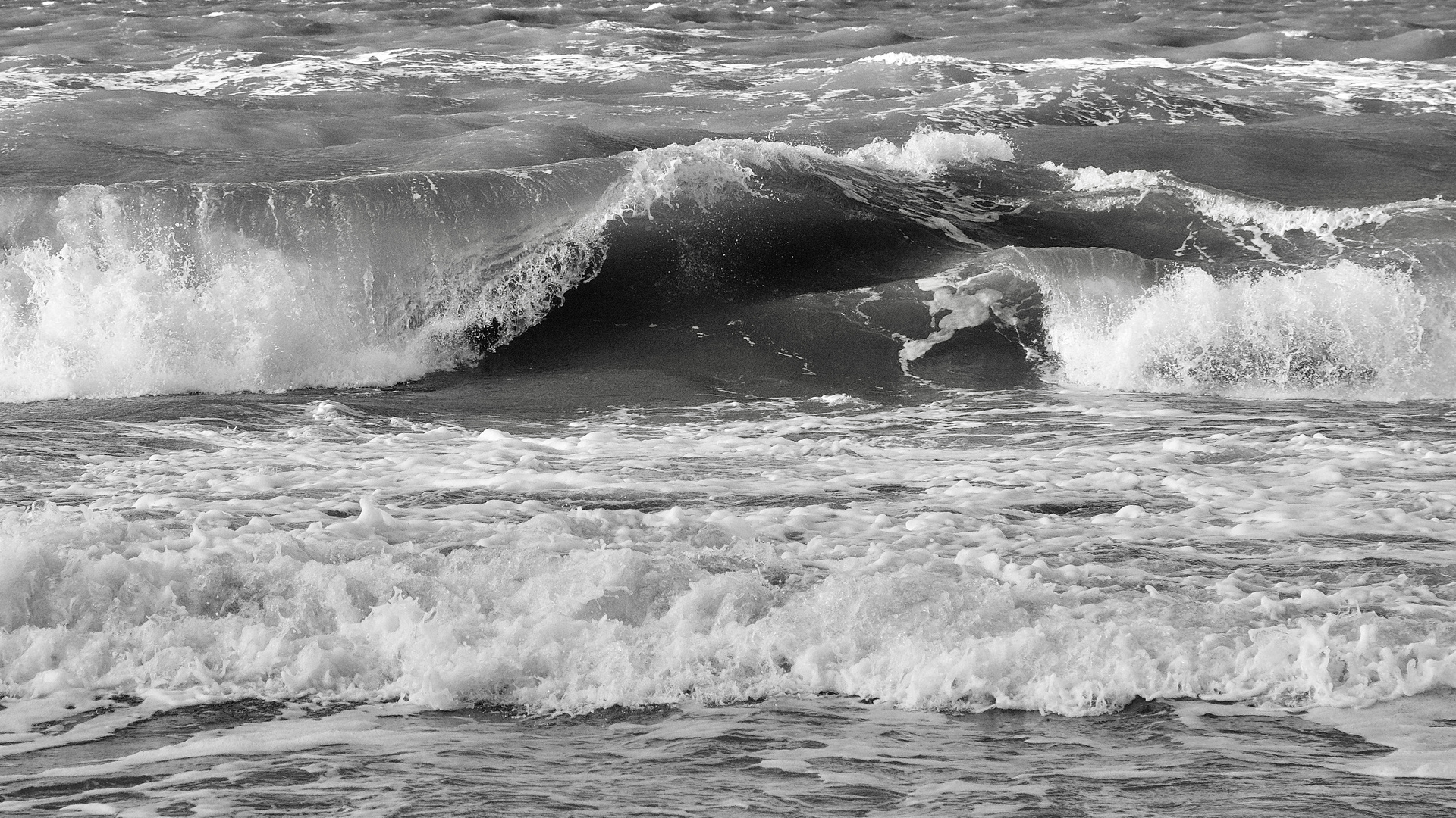 Sturm an der Ostsee