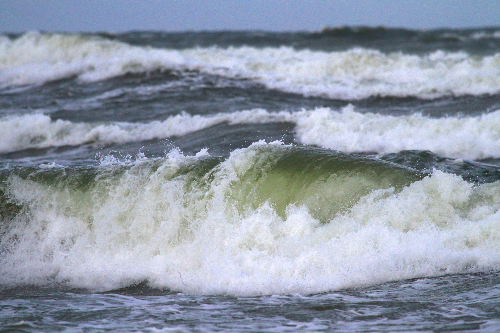 Sturm an der Ostsee