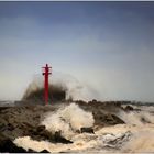 Sturm an der polnischen Ostsee