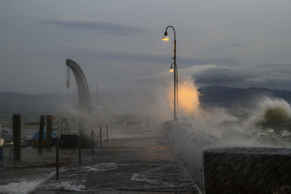 Sturm auf dem Bodensee